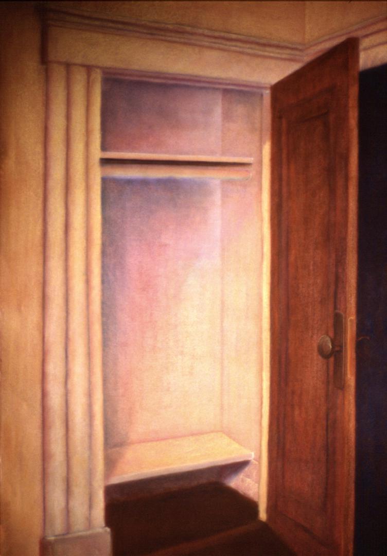 Empty closet - 110 x 75 cm, 1989