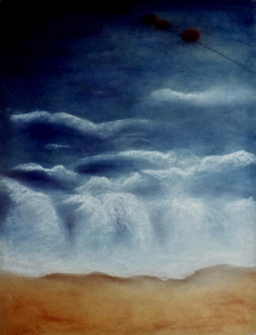 La ola - 65 x 50 cm, 1989